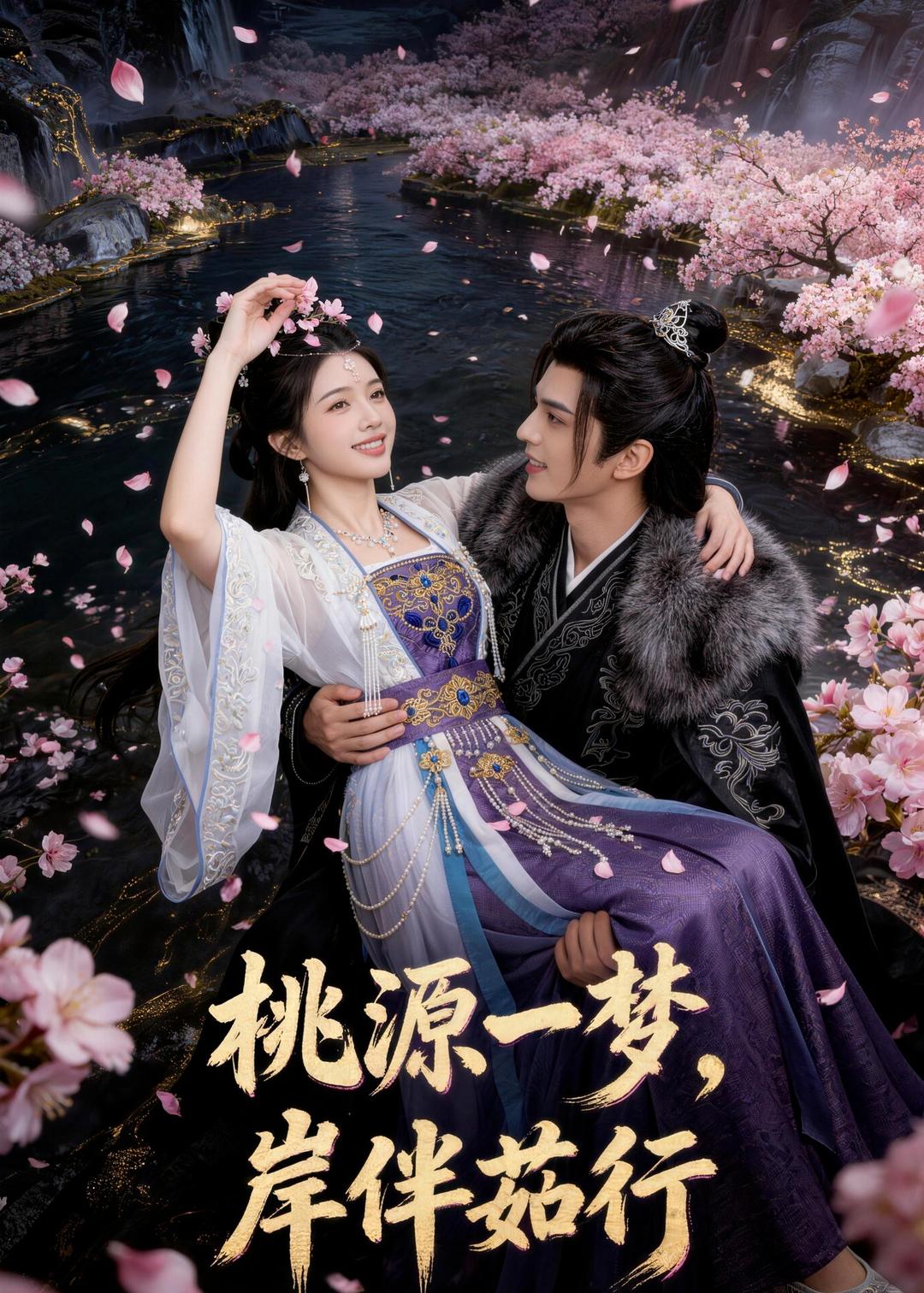 桃源一梦，岸伴茹行